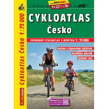 Cykloatlas Česko 1:75 000 - Shortcart