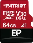Patriot microSDXC 64 GB Class 10 U3…