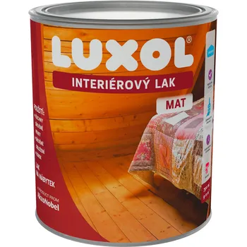 Lak na dřevo Luxol interiérový 0,75 l matný