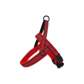 Postroj pro psa Postroj ACTIVE DOG Neoprene červený 40-45cm