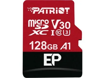 Paměťová karta Patriot microSDXC 128 GB Class 10 U3 (PEF128GEP31MCX) + adapter