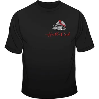 Rybářské oblečení Hell-Cat Tričko Černé Classic
