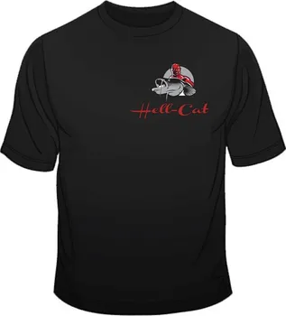 Rybářské oblečení Hell-Cat Tričko Černé Classic