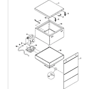 Kotel Dakon Zásobník spodní DAKON DOR N AUTOMAT 8738104099