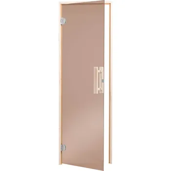 Prodej ukončen: Dveře do sauny Sentiotec DS80 Bronze 650x1960mm + Doprava zdarma