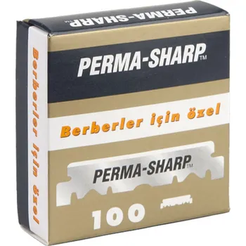 Žiletky na holení do shavetty Perma Sharp Berberler 100 ks