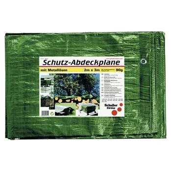 Zakrývací fólie na malování Schuller Eh´klar Ochranná plachta s oky 90 g zelená Varianta: Ochranná plachta s oky 90 g zelená 6 x 8 m