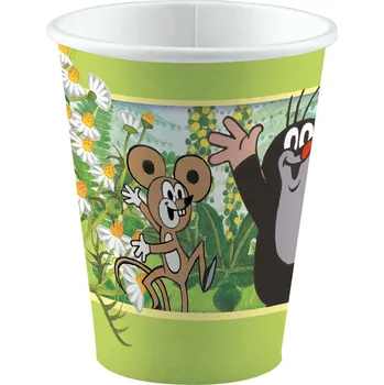 Party nádobí Amscan Krtek kelímky 250 ml 8 ks