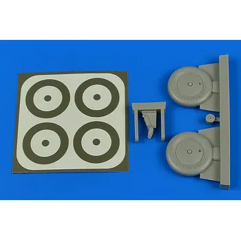 Plastikový model Aires 1/32 I-153 Wheels & paint masks