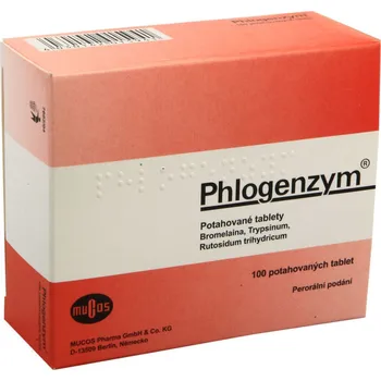 Lék na srdce, cévy a krev Mucos Phlogenzym, 100 tbl.