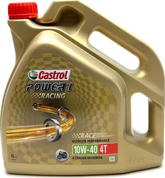 Motorový olej Castrol Power 1 Racing 4T 10W-40 4 l