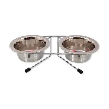 Miska pro psa Stojánek MAGIC CAT nerezový souprava