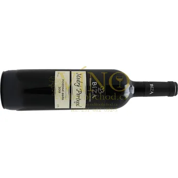 Víno VINAŘSTVÍ BÍZA Akce ihned Bíza Modrý Portugal 2015 pozdní sběr 0,75 l suché moravské červené víno