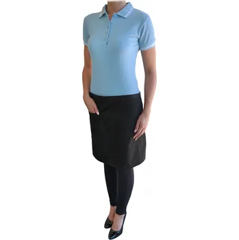 Kuchyňská zástěra Vondrak & Company | Dámské polo s pruhem - světle modré