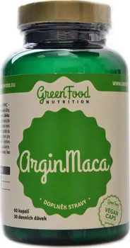 Přírodní produkt GreenFood-nutrition Argin Maca 60 vegan cps.