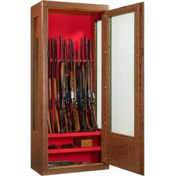 Trezor METALK Luxusní prosklená skříň na 13 zbraní Allodola - splňuje požadavky pro uložení do 10ks zbraní