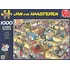 Puzzle Jumbo Jan van Haasteren Kancelář 1000 dílků