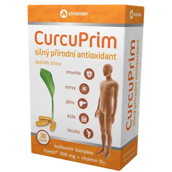 Přírodní produkt Avanso CurcuPrim 30 tob.