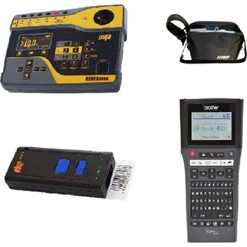 Revizní přístroj Revex Max W + P6140 brašna + P9011 čtečka + PT-H500 štítkovač