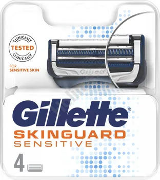 Příslušenství k holicímu strojku Gillette Skinguard Sensitive 4 ks