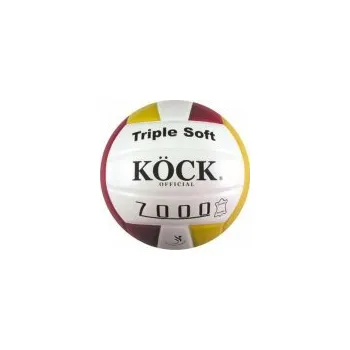 Volejbalový míč Volejbalový míč Official 7000 KÖCK pravá kůže, triple soft