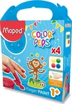 Maped Color'Peps Prstové barvy 4 x 80 ml