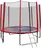GoodJump 4UPVC, 305 cm červená + ochranná síť + žebřík + krycí plachta