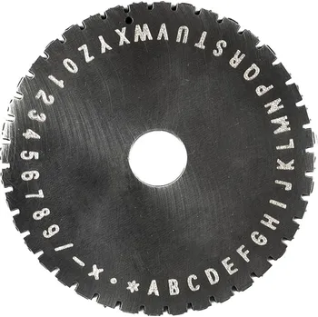 Raznice Raznice pro ZX-360 výška znaků 4mm