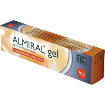 Almiral gel 50 g Masážní přípravek Almiral gel 50 g
