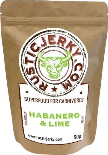 Rustic jerky habanero lime 50g