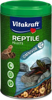 Krmivo pro terarijní zvíře Vitakraft Reptile Pellets Omnivore