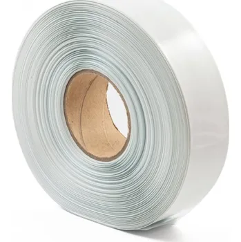 Teplem smršťovací rukáv shrink sleeve na hrdla lahví k jejich zabezpečení - bílý