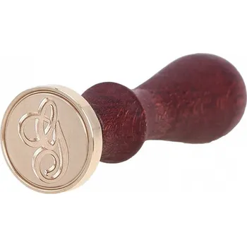 Pečeť Pečetní razítko do vosku s písmeny abecedy - ručně psané G