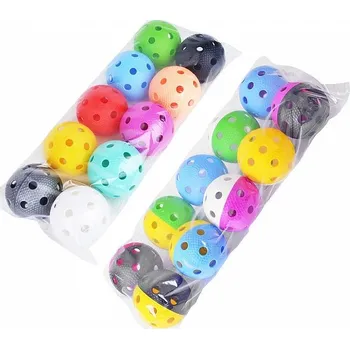 Florbalový míček Tempish Bullet 10 sada florbalových míčků dvoubarevné
