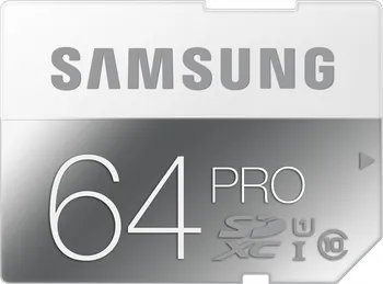 Paměťová karta Samsung Pro microSDXC 64 GB Class 10 UHS-I U1 (MB-SG64D/EU)