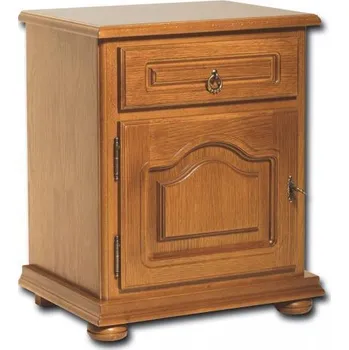 Noční stolek IBA Nábytek Rustikální noční stolek Otevírání: Levé (panty vlevo)