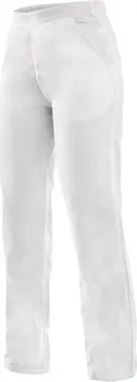 Gastro oděv CXS Darja kalhoty do pasu na gumu bílé 