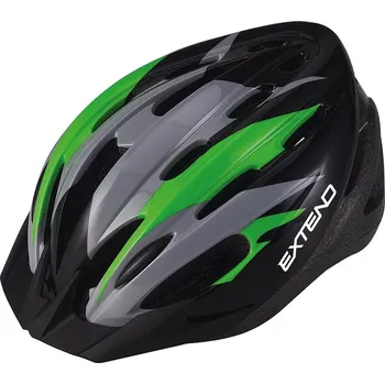 Cyklistická přilba Extend ELEMENT flamy zelená ((58-61cm)) (Přilba Extend ELEMENT flamy zelená M/L (58-61 cm))