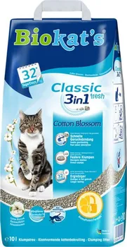 Podestýlka pro kočku Biokat's Classic Cotton Blossom