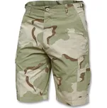 Kraťasy US typ BDU rip-stop předeprané 3-COL DESERT XL