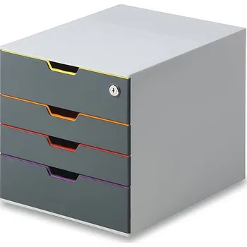 Zásuvkový kontejner Durable Varicolor Safe 280 x 292 mm šedá