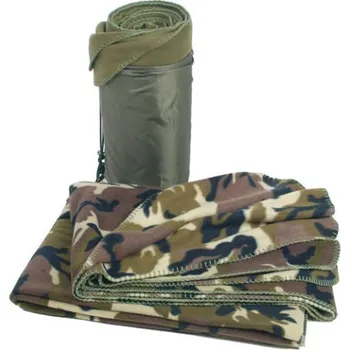 deka Mil-Tec Poly-Fleece 150 x 200 cm Woodland