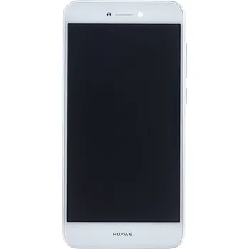 Originální Huawei LCD displej + dotyková deska + přední kryt pro Huawei P9 Lite 2017 bílý