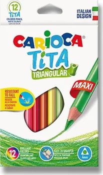 Pastelka Carioca Tita Triangular Maxi 12 barev