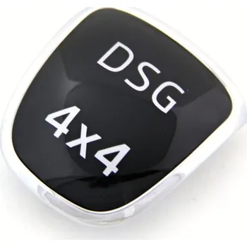 Hlavice řadicí páky Náhradní plaketka řadící páky (automat) škoda