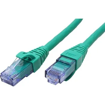 Síťový kabel ROLINE UTP patchkabel kat. 6a, Component Level, 20m, LSOH, zelený - 21.15.2739