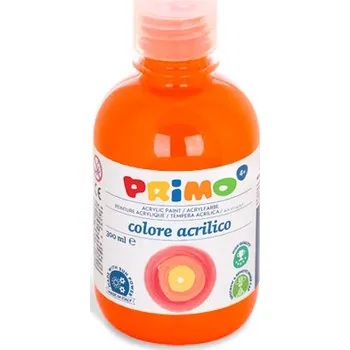 Vodová barva Akrylová barva Primo 300ml oranžová 306009