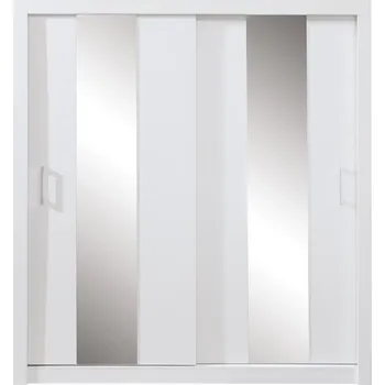 Šatní skříň Šatní skříň Duca II 200, bílá, 200 x 215 x 60 cm