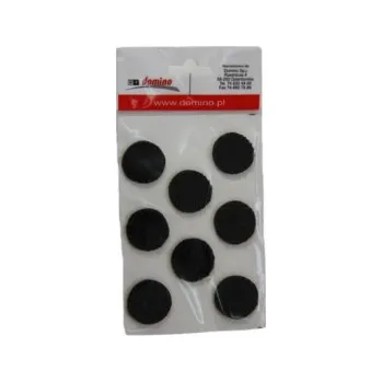 Podložka pod nábytek Protiskluzová podložka d30 černá 8ks