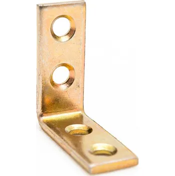 Tesařské kování KMB 1 Úhelník nábytkový 25x25x10x2mm